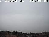 Der Himmel über Mannheim um 14:30 Uhr